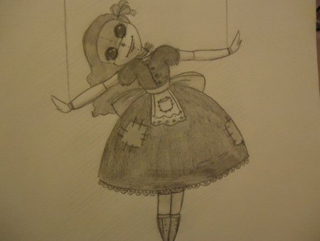 Эскиз театральной куклы
