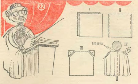 Тростевая кукла схема