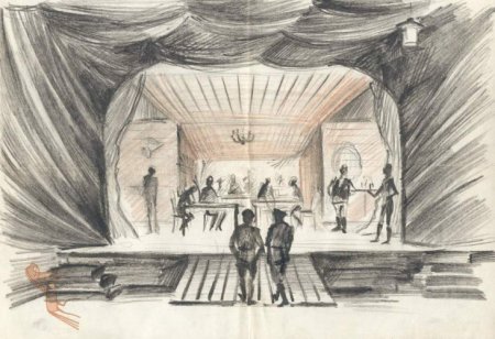 Ревизор Сценография