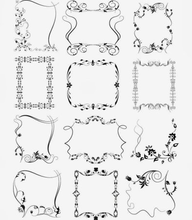 Маленькие рамки для оформления текста