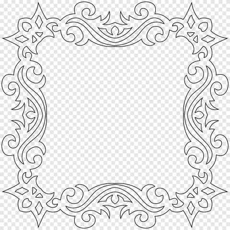 Рамка из орнамента