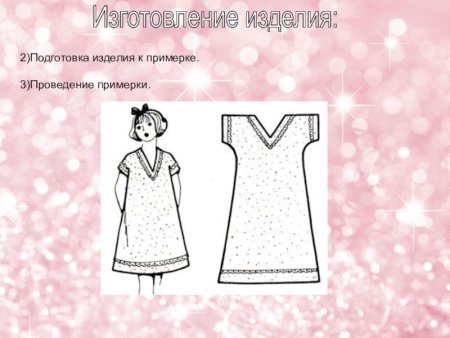 Ночная сорочка технология