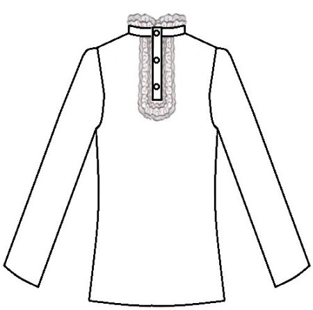 Рубаха раскраска для детей