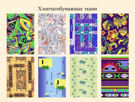 Виды тканей рисунки
