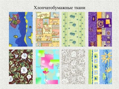 Образец хлопчатобумажной ткани