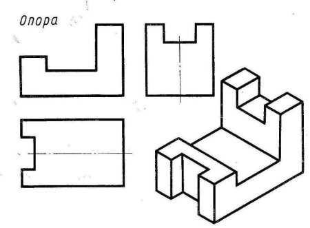 Построение коробки карандашом