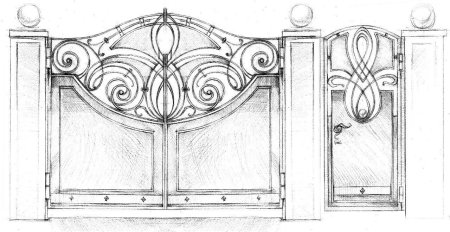 Ковка карандашом