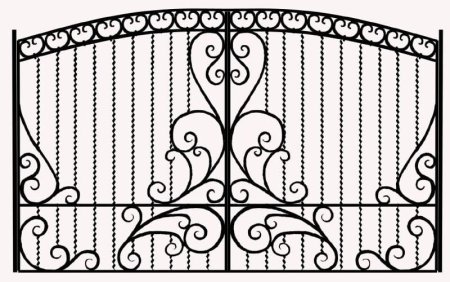 Кованые ворота эскизы