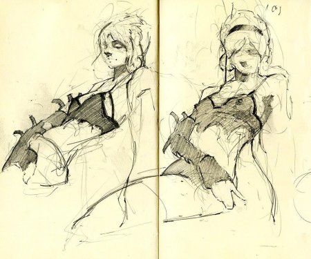 Зарисовки любовь