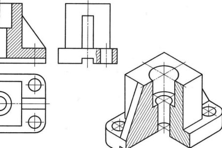 Инженерная Графика проекционное черчение задания