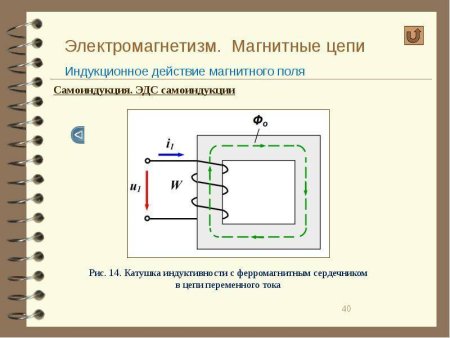 Эскиз разветвленной магнитной цепи