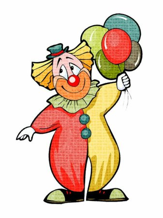 Рисование 3 класс клоун