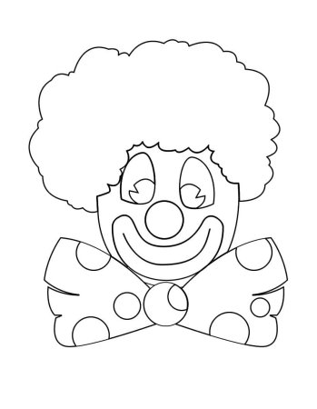 Клоун в цирке рисуем