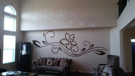 Жидкие обои узоры