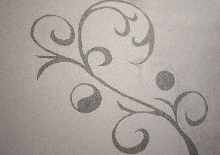 Орнаменты и узоры из жидких обоев