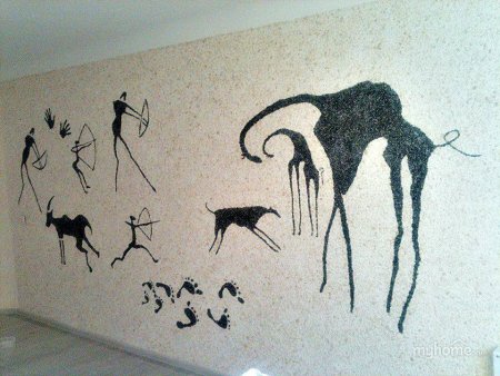 Жидкие обои рисунки