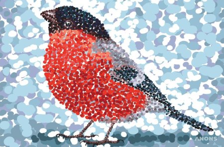 Рисование ватными палочками