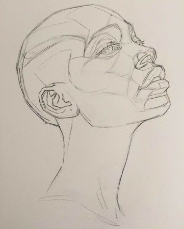 Наброски карандашом