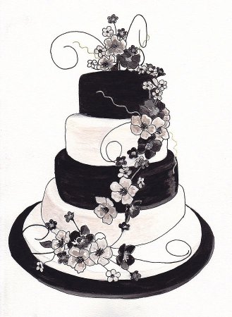 Эскиз торта