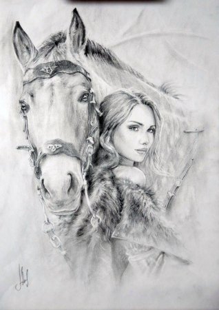 Картины карандашом