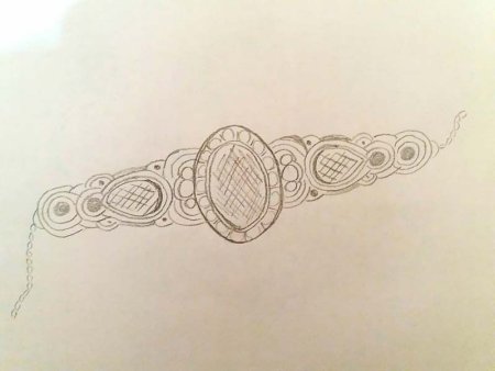 Эскизы ювелирных браслетов