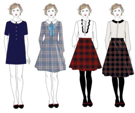 Эскиз школьной формы