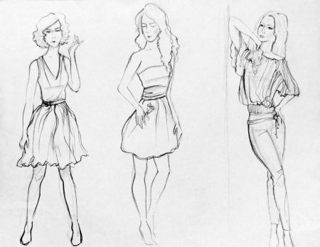 Технический эскиз одежды