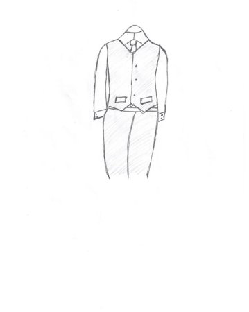 Эскиз современной школьной формы