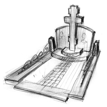 Эскиз монумента