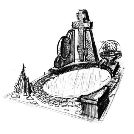 Эскиз памятника