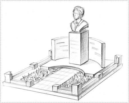 Эскизный проект памятника