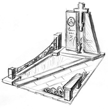 Эскиз памятника