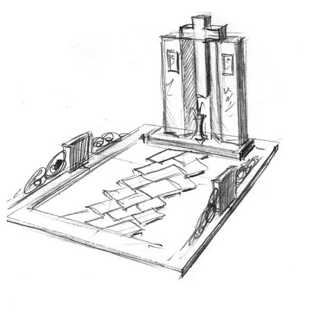 Обелиск эскиз