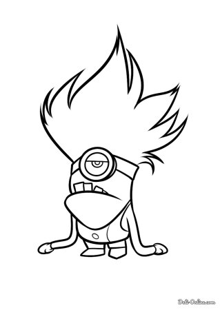 Миньоны для срисовки