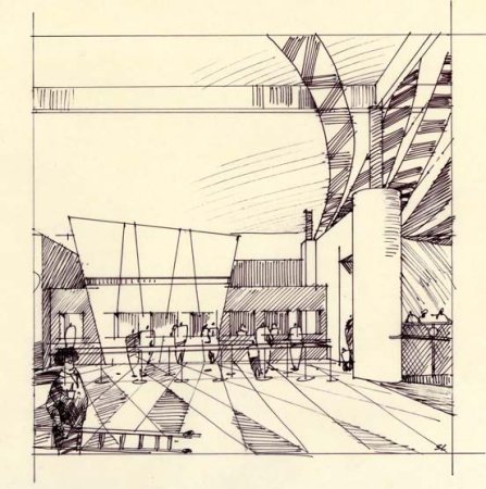 Эскиза выставочного