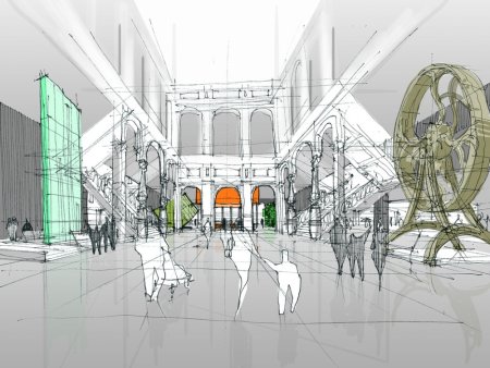 Экспозиция архитектурный проект