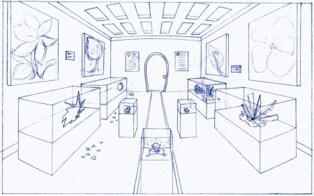 Эскиз музея