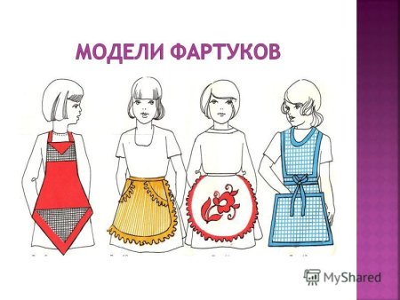 Эскиз фартука 5 класс