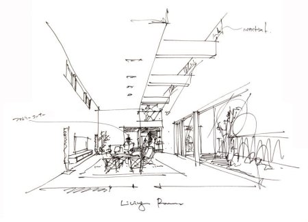 Эскиз выставочного зала