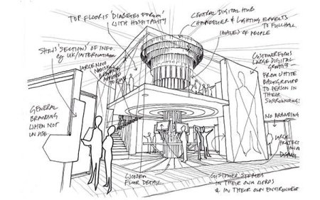 Проект выставочного стенда с чертежами