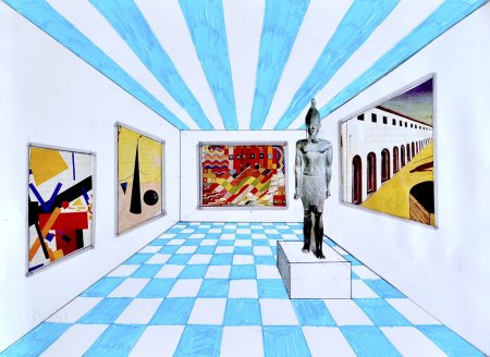 Перспектива пространства в изобразительном искусстве