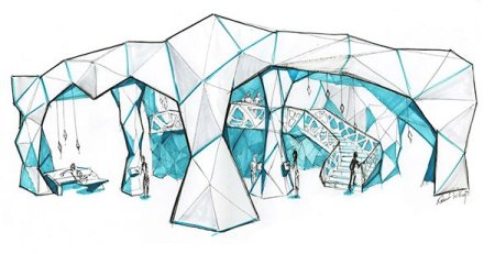 Полигональный выставочный стенд