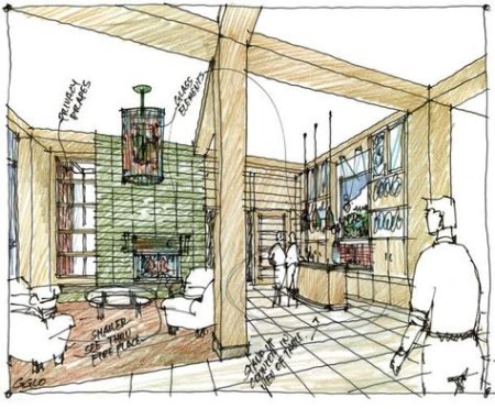 Магазин схематика эскиз