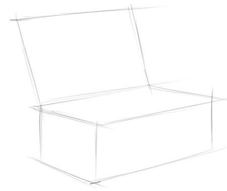 Шкатулка с рисунком