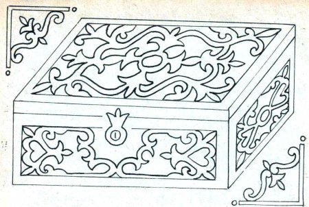 Шкатулка с рисунком