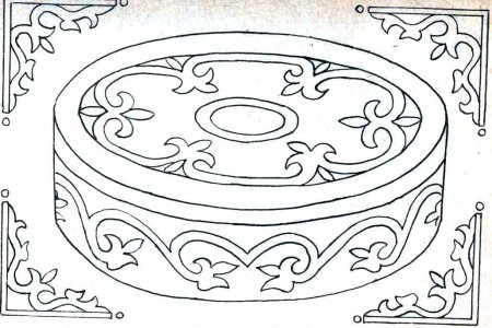 Шкатулка раскраска