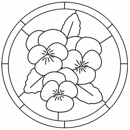 Трафареты для витражных красок