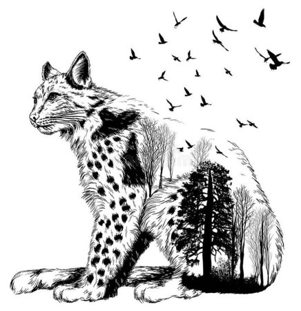 Рысь стилизация