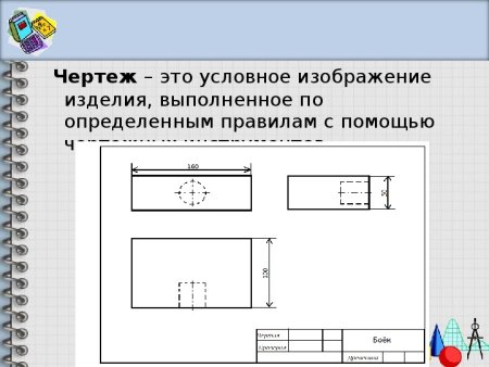 Чертежом называется Графическое изображение изделия