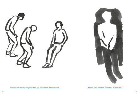 Зарисовки людей карандашом